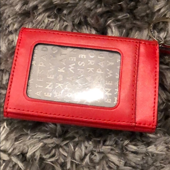 (2 for $30) Kate Spade red wallet with bow - Picture 4 of 7
